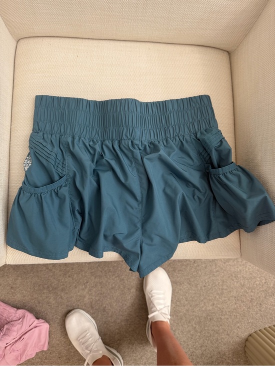 FP Movement by Free People Pants - FP Movement by Free People Teal Elastic Waist Athletic Skort Shorts